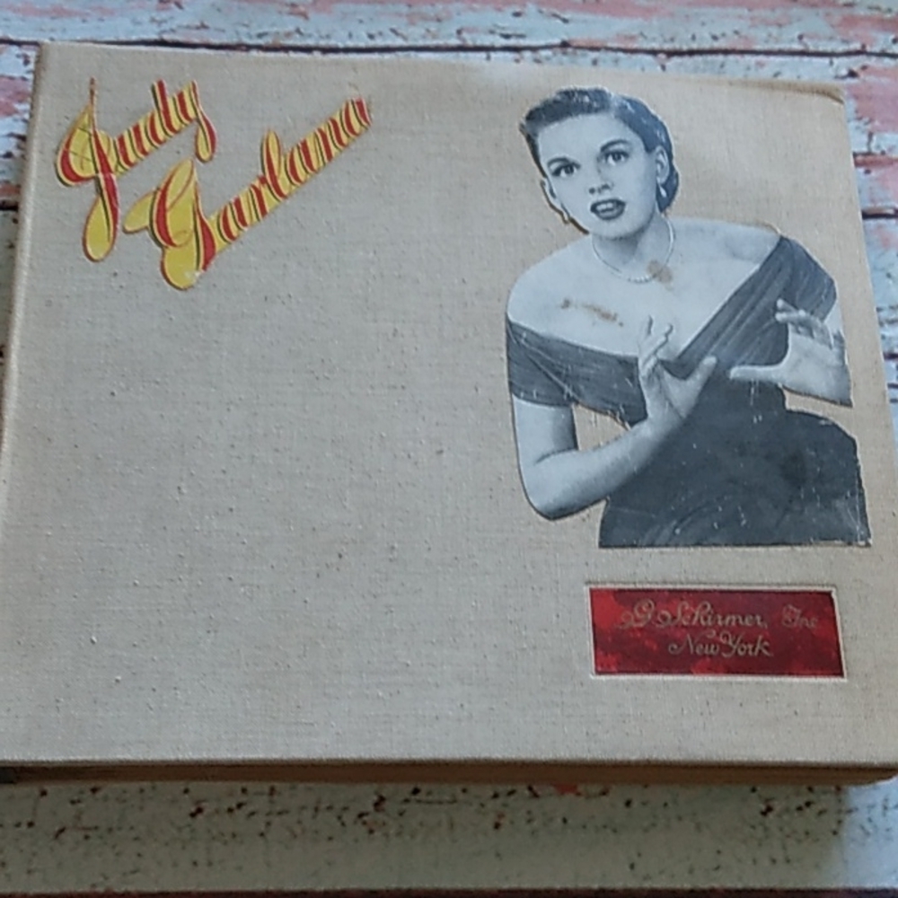 Antic Collection of Judy Garland Records.